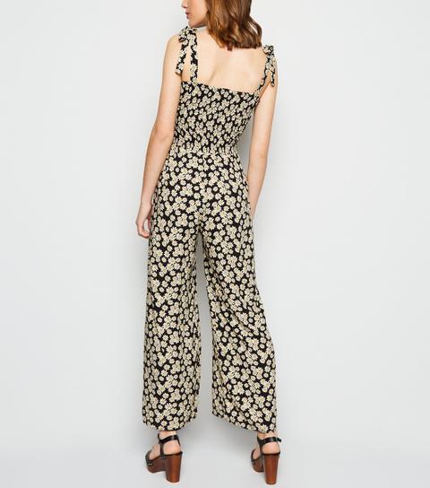 new look shirred jumpsuit