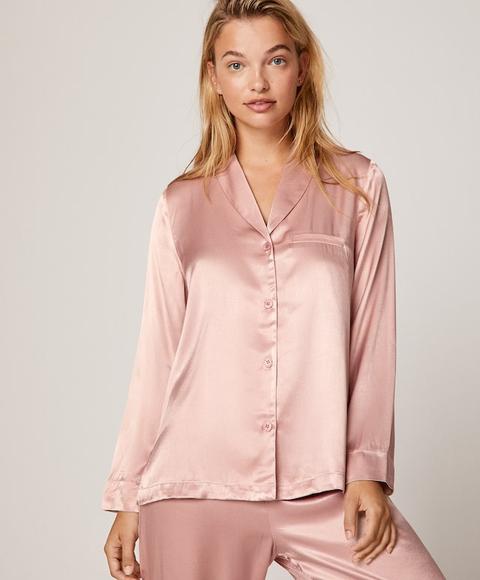 Camisa Liso Rosa