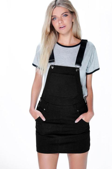 dungaree pinafore dress