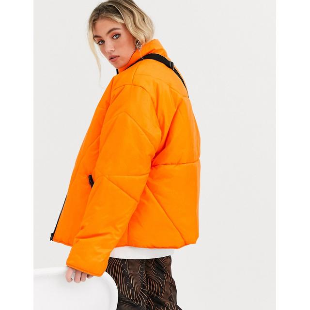 collusion unisex puffer jacket