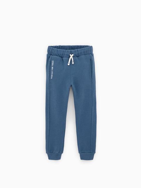 Pantalón Felpa Jogger Banda