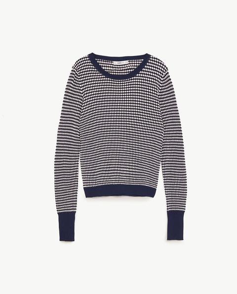Pullover A Righe Bicolori