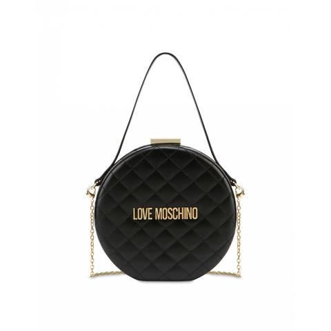 Bolso De Noche Redondo Con Logo
