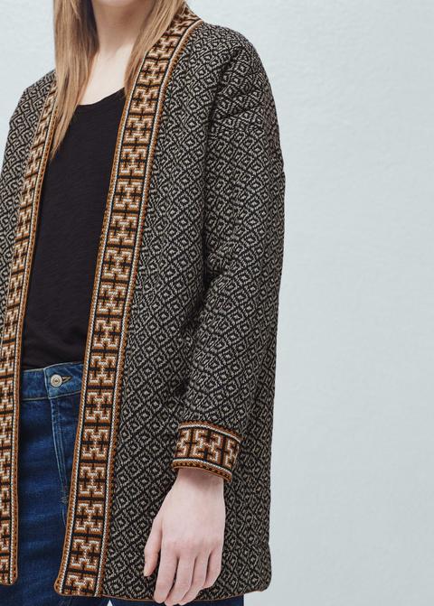 Chaqueta Estampado Geométrico
