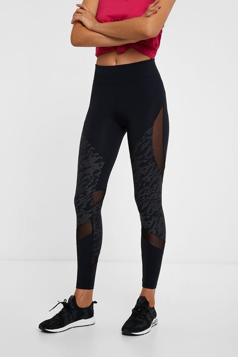 Legging Largo Slim Rejilla