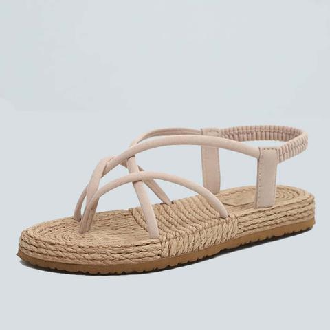 Sandales Espadrilles À Bride À Orteil