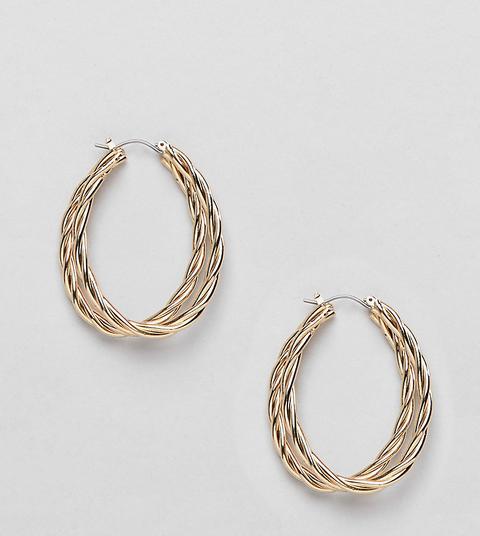 Liars & Lovers Exclusive Twisted Gold Hoop Earrings