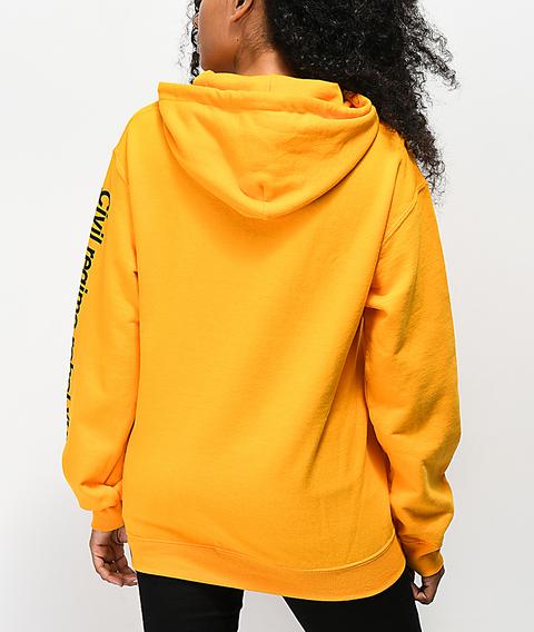 zumiez yellow hoodie
