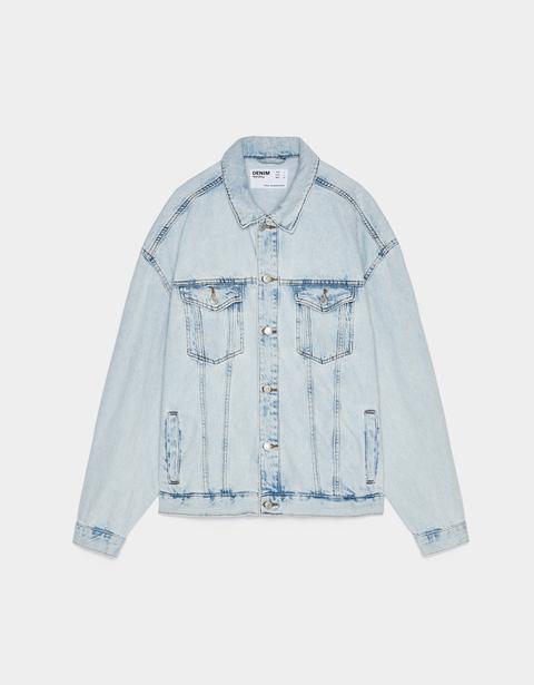 Cazadora Denim Oversize