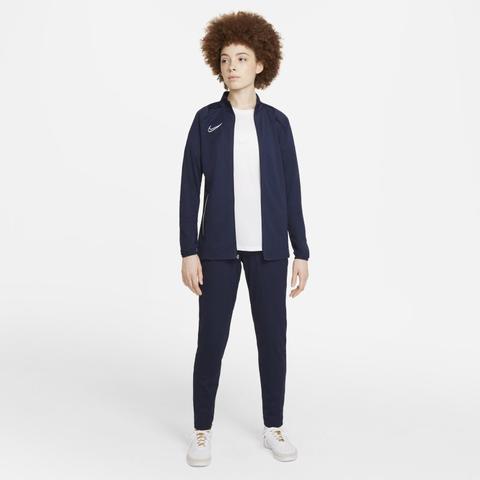 Nike Dri-fit Academy Chándal De Fútbol De Tejido Knit - Mujer - Azul