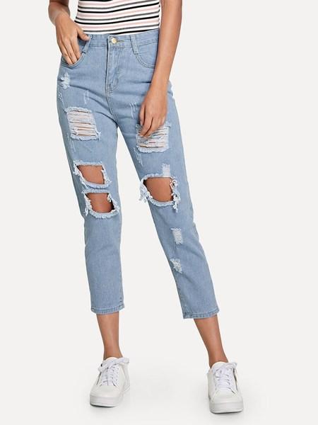 Jeans Strappati