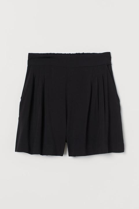 Wide Shorts - Black