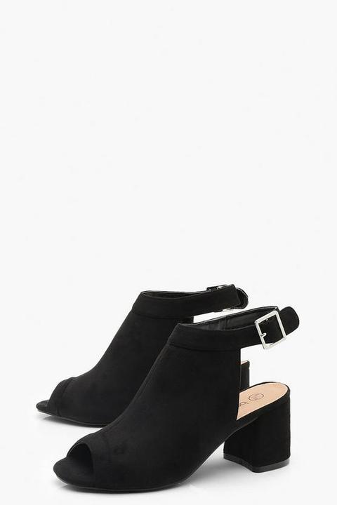 wide fit peep toe shoes