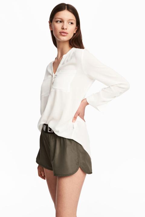 V-neck Blouse
