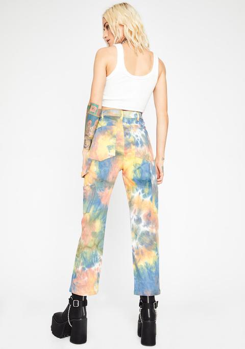 Wild Energy Tie Dye Jeans