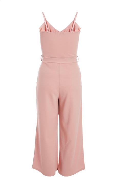 dusky pink jumpsuit