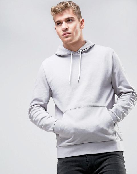 Sudadera Con Capucha Gris De Asos