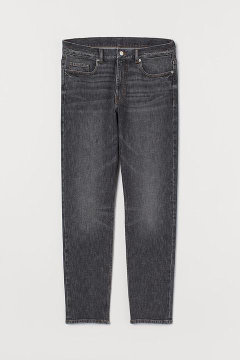 slim straight selvedge jeans