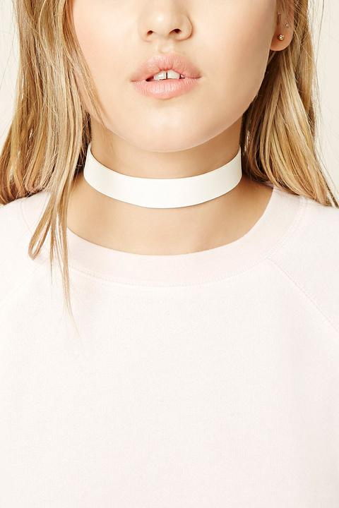 Faux Leather Choker