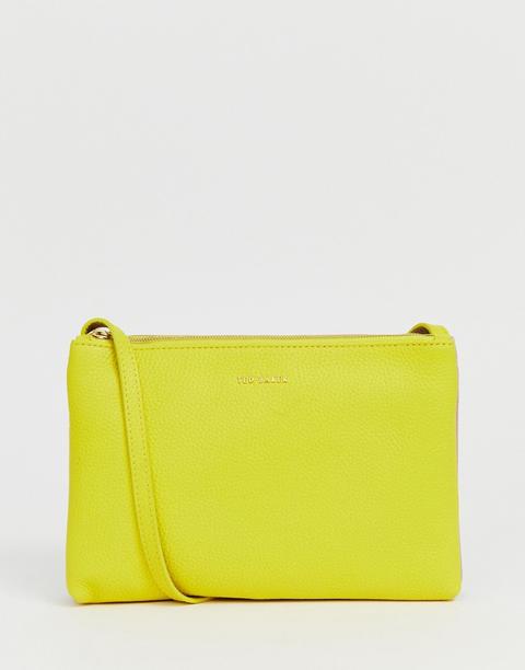 Ted Baker - Cottii - Borsa Con Doppia Tracolla - Giallo