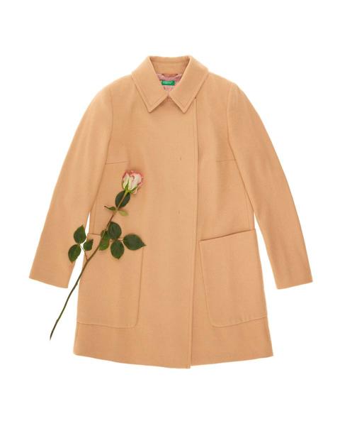 Cappotto In Panno Di Lana