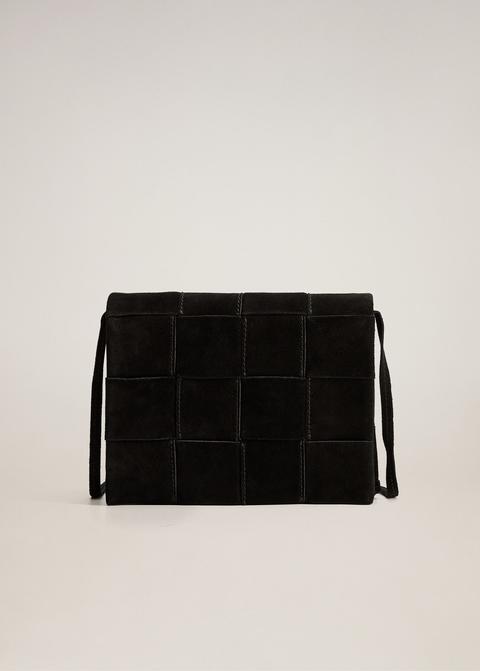 Bolso Piel Trenzada