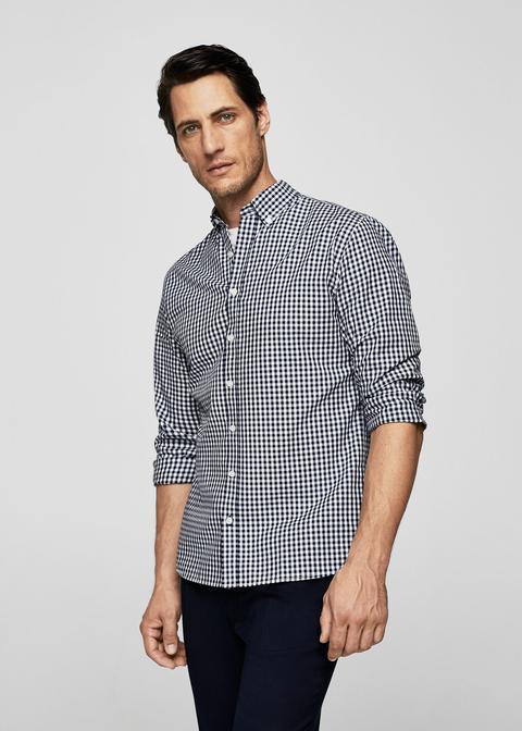 Camisa Regular Fit Cuadros Vichy