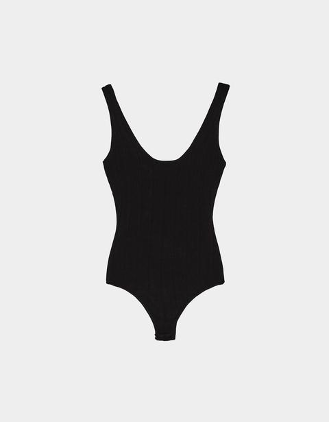 Body De Canalé Con Tirantes