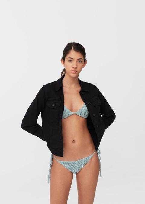 Sujetador Bikini Crochet