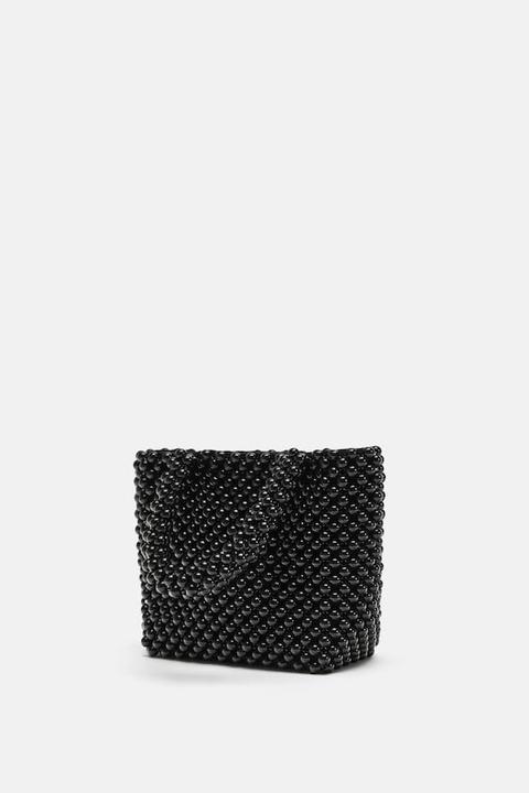 Beaded Mini Shopper