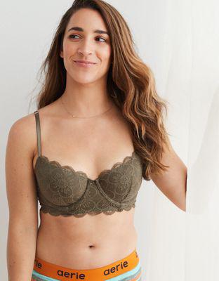 Aerie Real Power Balconette Lightly Lined Bra