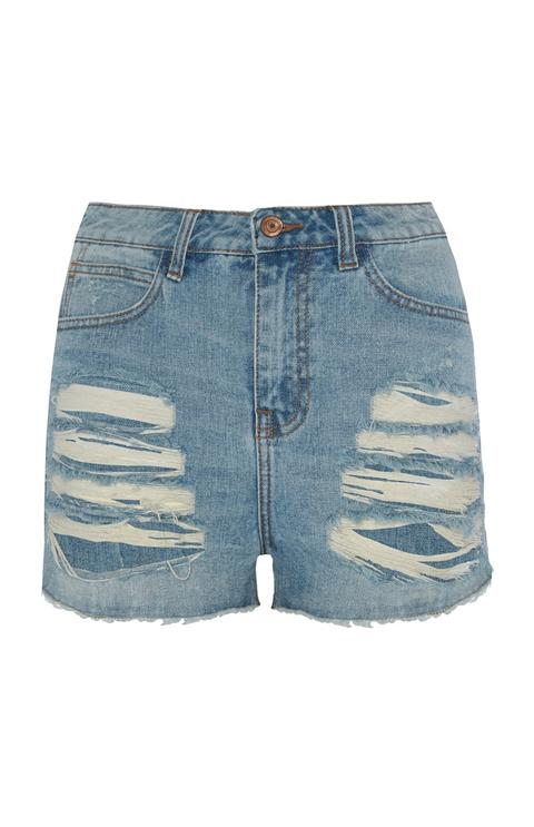 Extreme Rip Denim Short