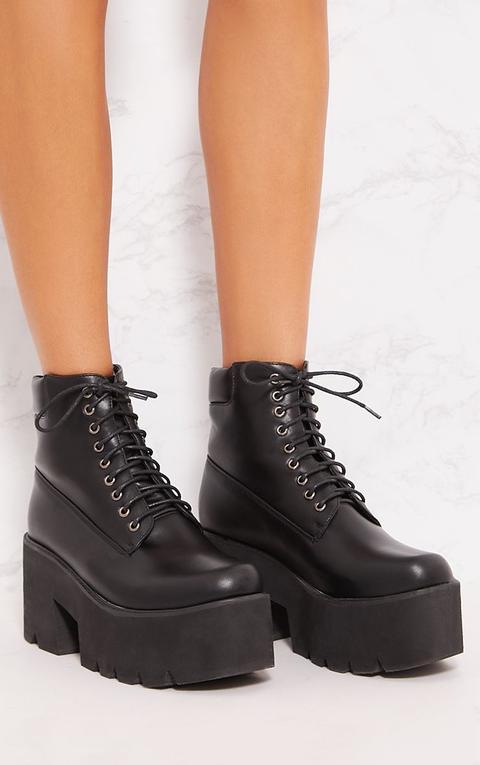 Black Chunky Boot