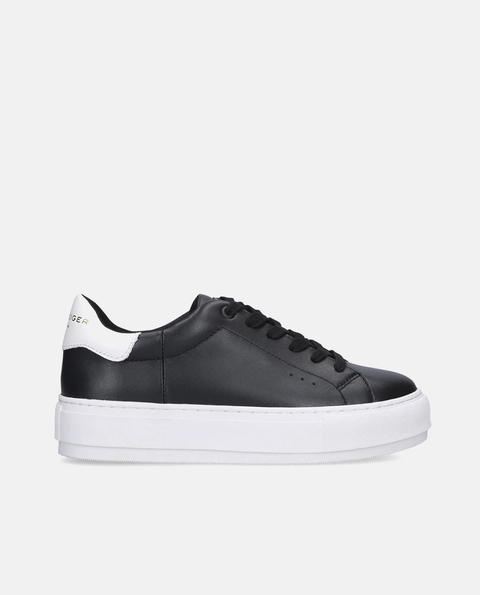 Kurt Geiger - Zapatillas Deportivas De Mujer De Color Blanco Con Plataforma
