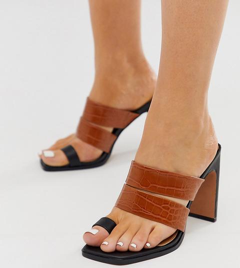 sandale a talon large