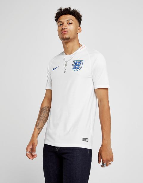 Nike England 2018 Home Shirt - White - Mens