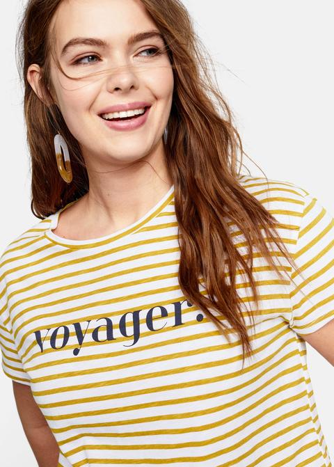 Camiseta Algodón Rayas