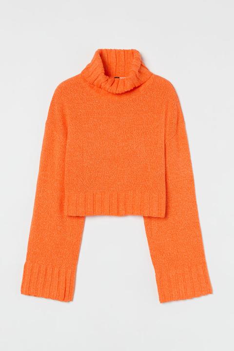 Jersey De Cuello Alto - Naranja