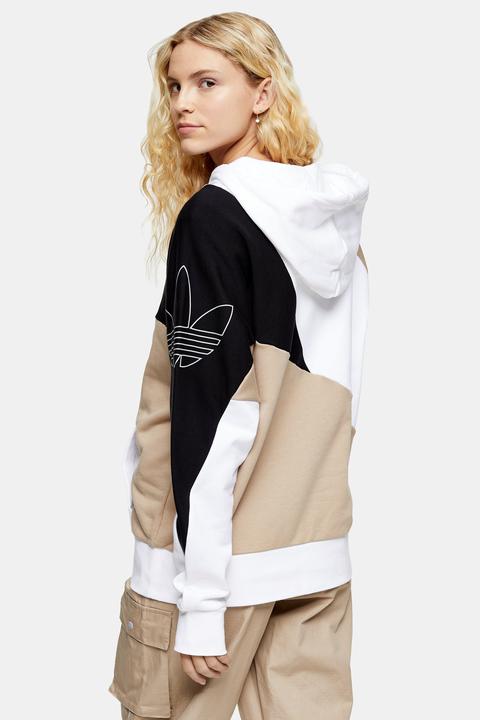 panel hoodie by adidas