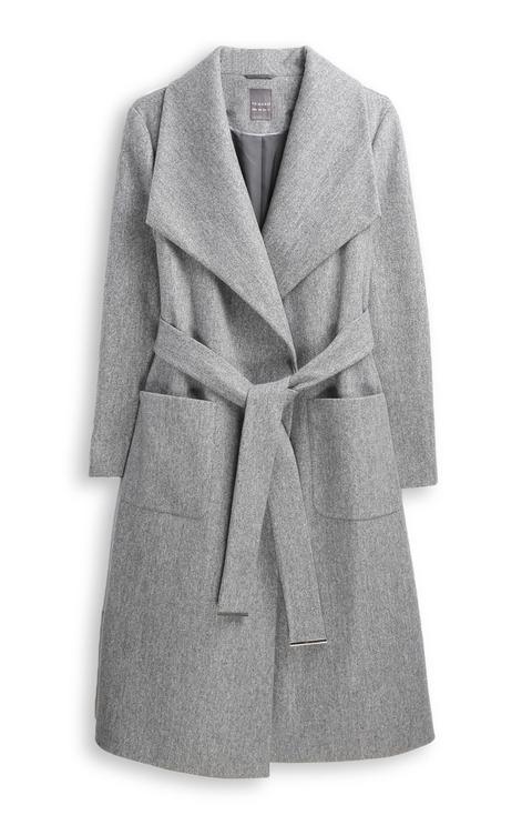 primark gray coat