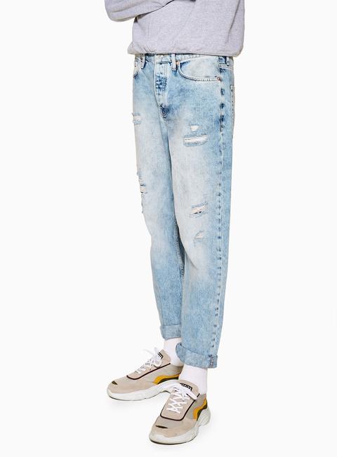 topman blue ripped jeans