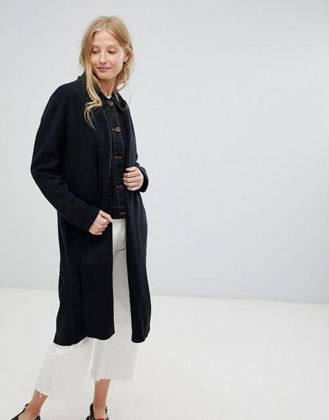 D.ra Roni Longline Cardigan - Black