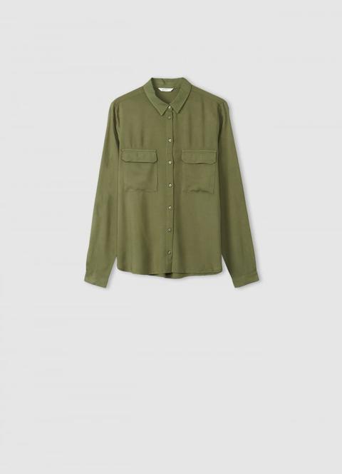 Camicia Basic In Viscosa