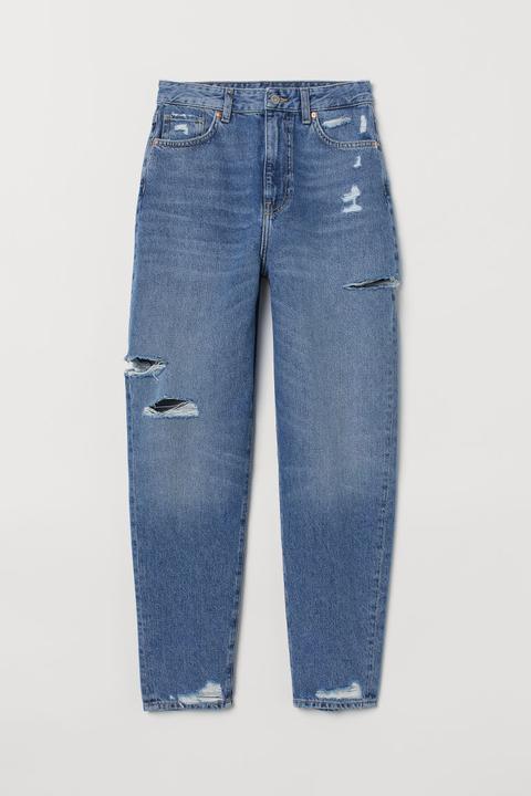 Mom Loose-fit Ultra High Jeans - Azul