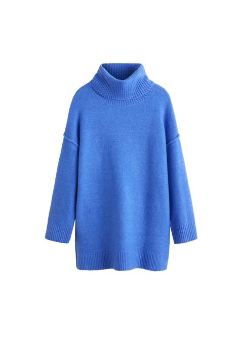 Oversize Pullover Mit Nähten