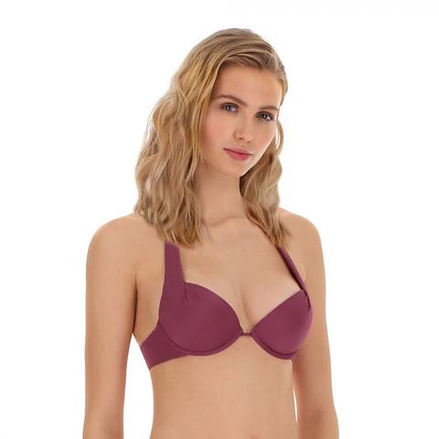 Top Bikini Push-up Tinta Unita