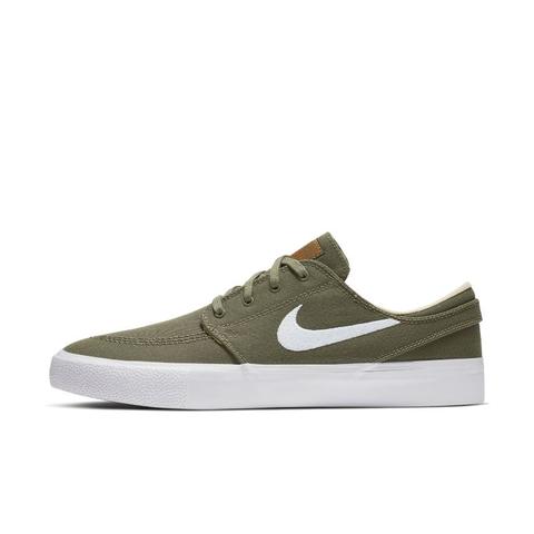 Scarpa Da Skateboard Nike Sb Zoom Stefan Janoski Canvas Rm - Olive