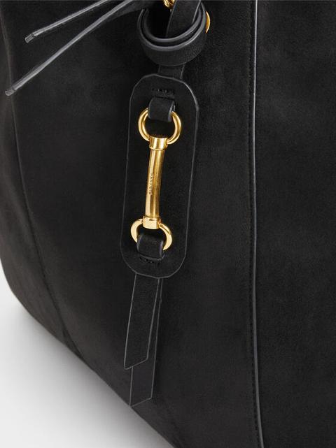 sac cabas en daim