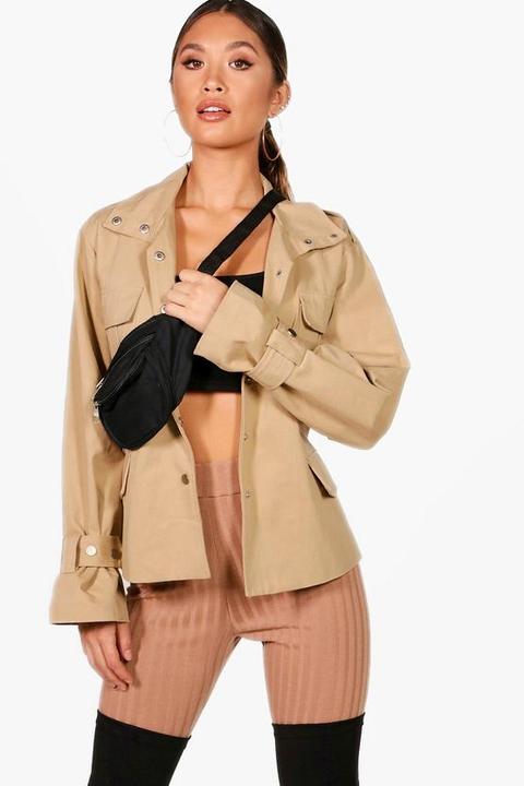 Becky Belted Utility Jacket