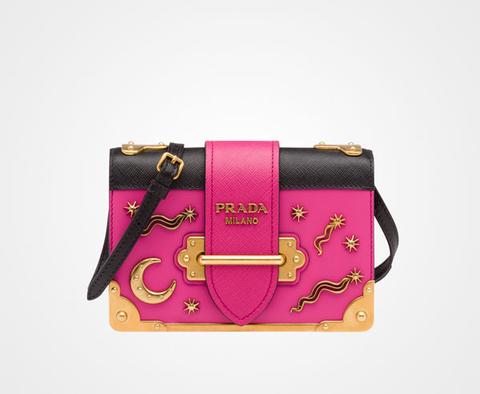 Borsa In Pelle Prada Cahier